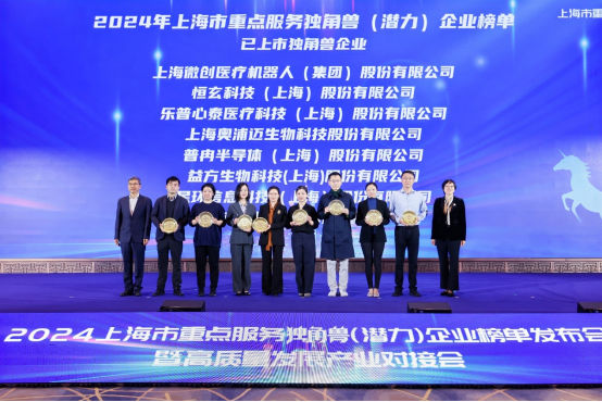 喜报！九游会·J9股份入选“2024年上海市重点服务独角兽（潜力）企业”(图4)